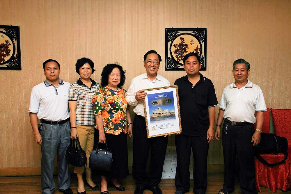 2010年7月，魏基成“光明列車”駛入揭東