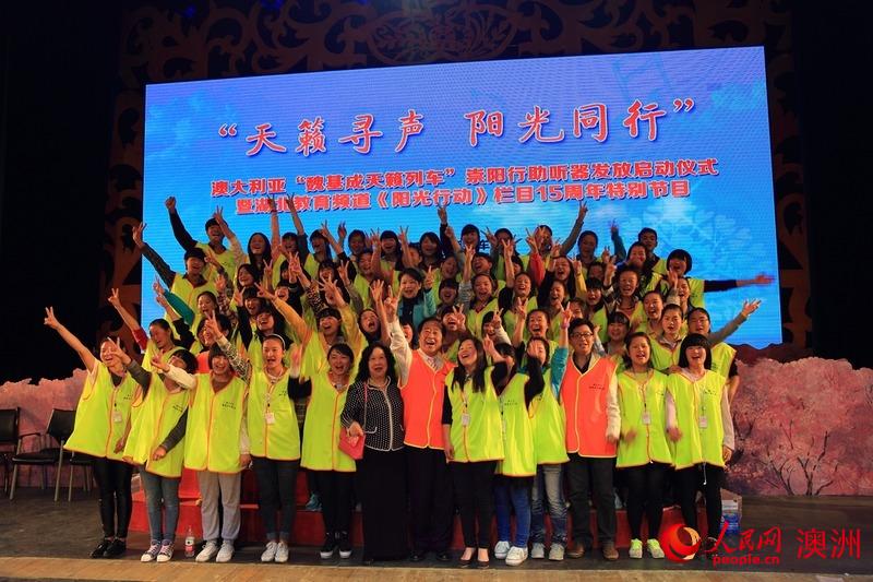 2014年4月，天籟列車駛入湖北武漢、黃岡。（人民網資料圖）