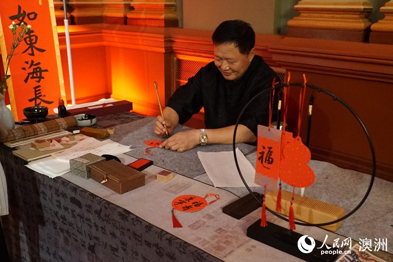 現場非遺文化展示（攝影 石想）